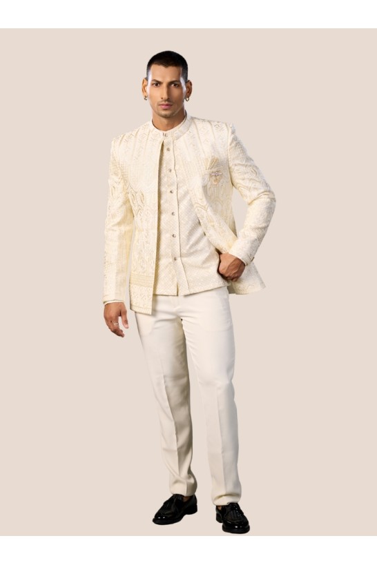 SWAN WHITE JODHPURI